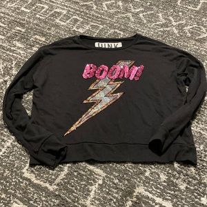 Victoria Secret Pink sequin shirt